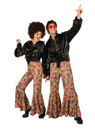 picknick tijdschrift . Klemo kledingverhuur en -verkoop - Kleding - HI: Hippie "jaren 60-70-80" -  Flower power / disco